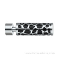 Curtain wrought iron hollow head curtain rod